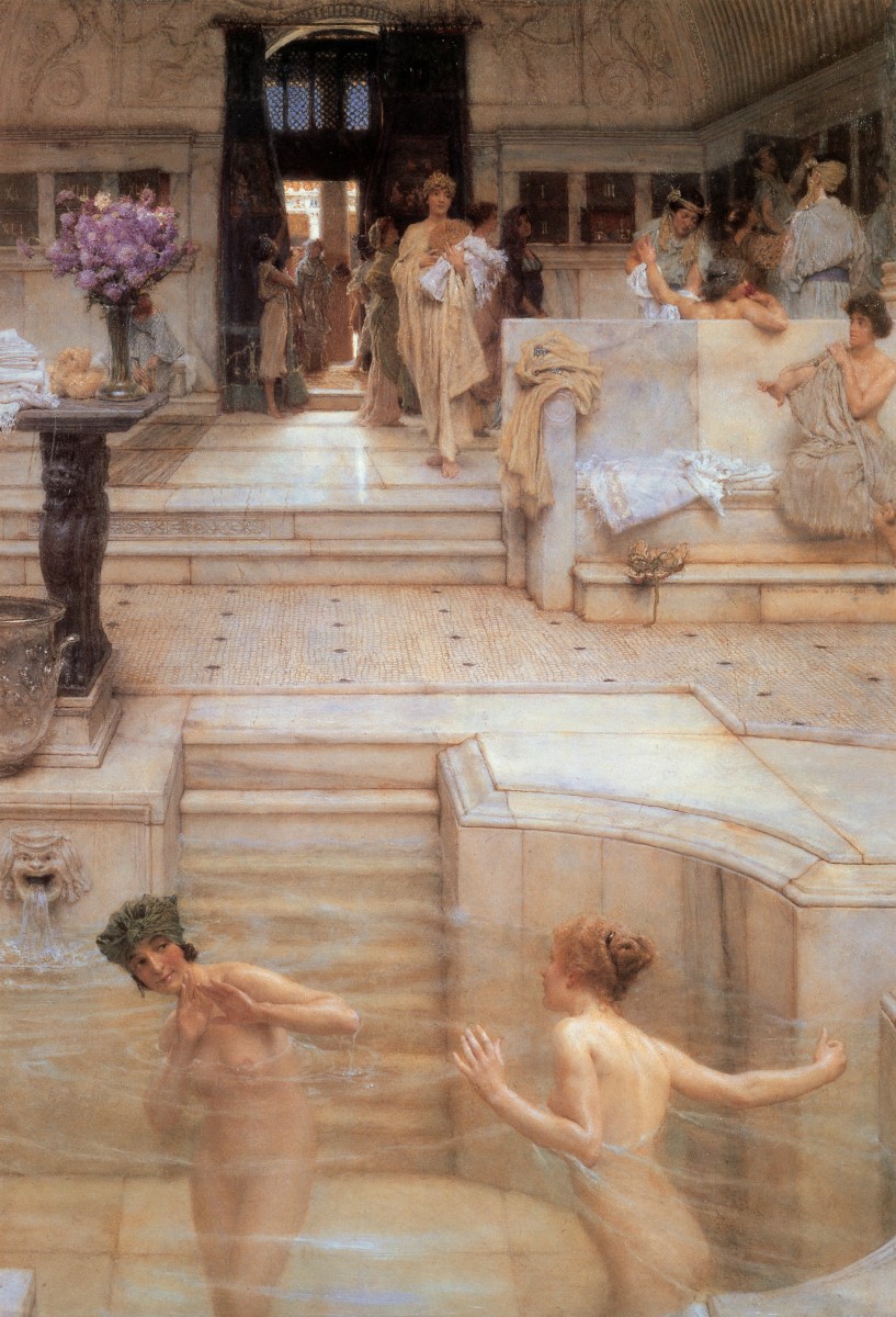 Sir Lawrence Alma-Tadema - A Favourite Custom.jpg